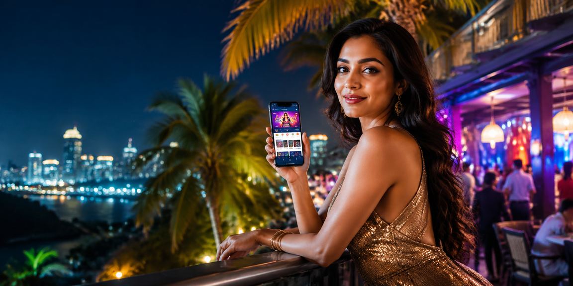User making quick mobile payments for online rummy games